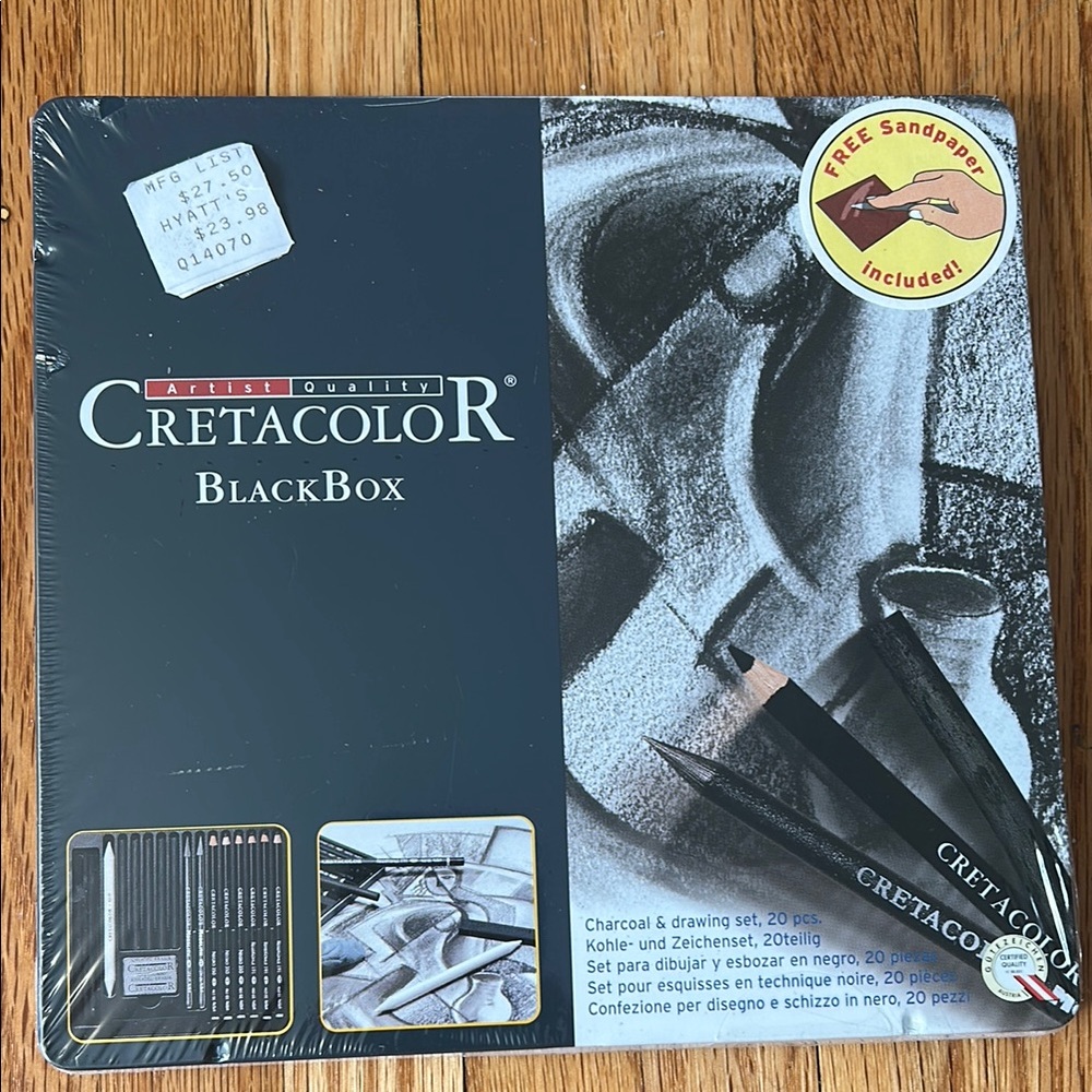 NEW Cretacolor Charcoal Art Set